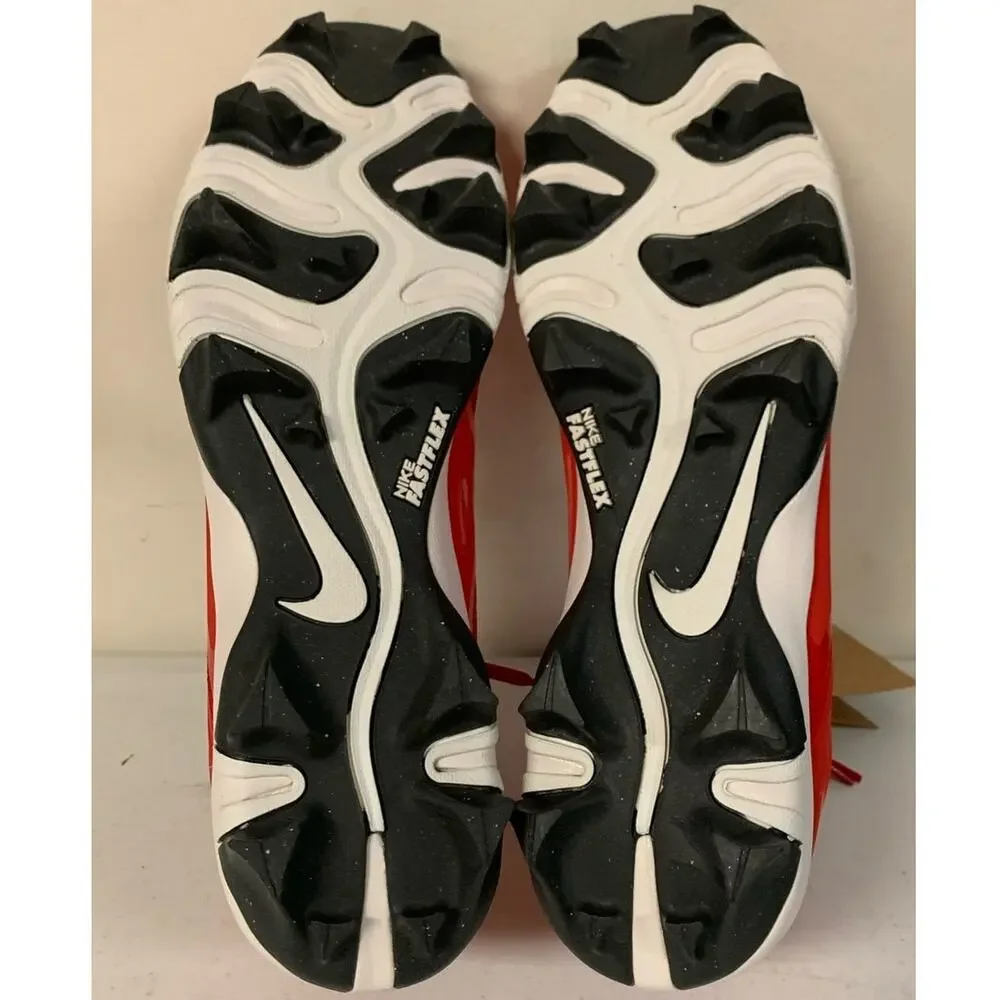 Nike Alpha Menace 3 Men's Size 11 Shark Red-White Football Cleats